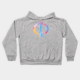 Sunrise Phi Letter Kids Hoodie